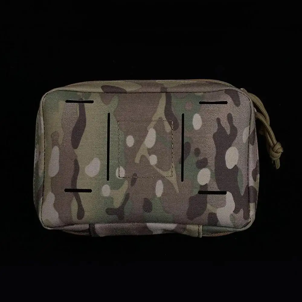 Bolsa táctica para teléfono, bolsa plegable para tablero de navegación, doble cremallera, para caza al aire libre, Airsoft, soporte protector para teléfono móvil a prueba de polvo - imagen 3