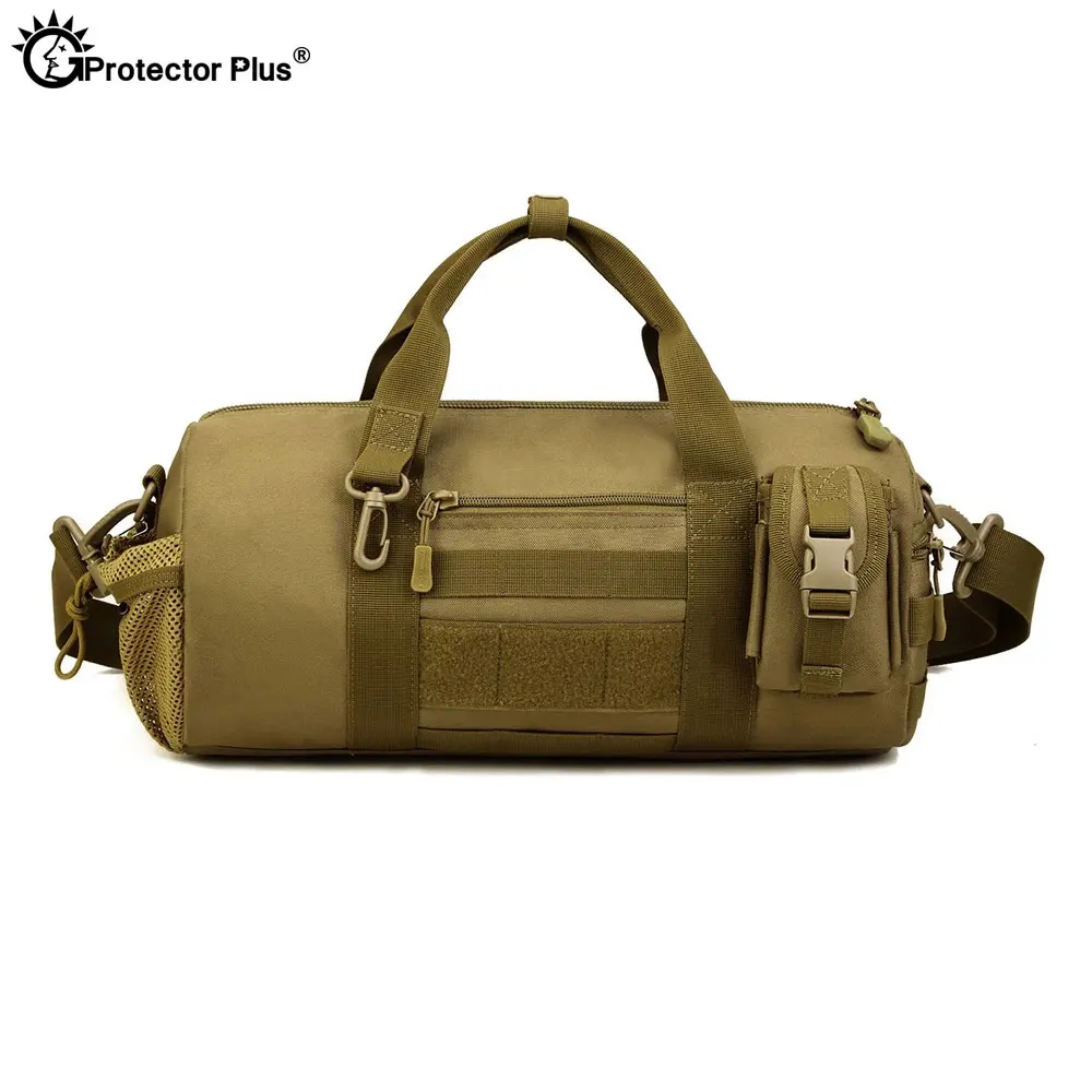PROTECTOR PLUS-Bolso táctico para hombre, bolsa de viaje de alta capacidad, Molle militar, tableta de 10 pulgadas, bolso de hombro tipo bandolera para deportes al aire libre - imagen 3