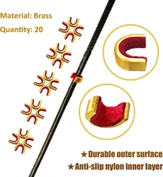 Puntas de flecha latón recurvo – Kit con alicates
