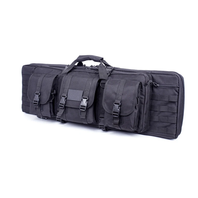 Bolsa de equipo militar de nailon para hombre, bolsa de caza táctica, funda de rifle, mochila duradera, 98cm/118cm/142cm - imagen 3