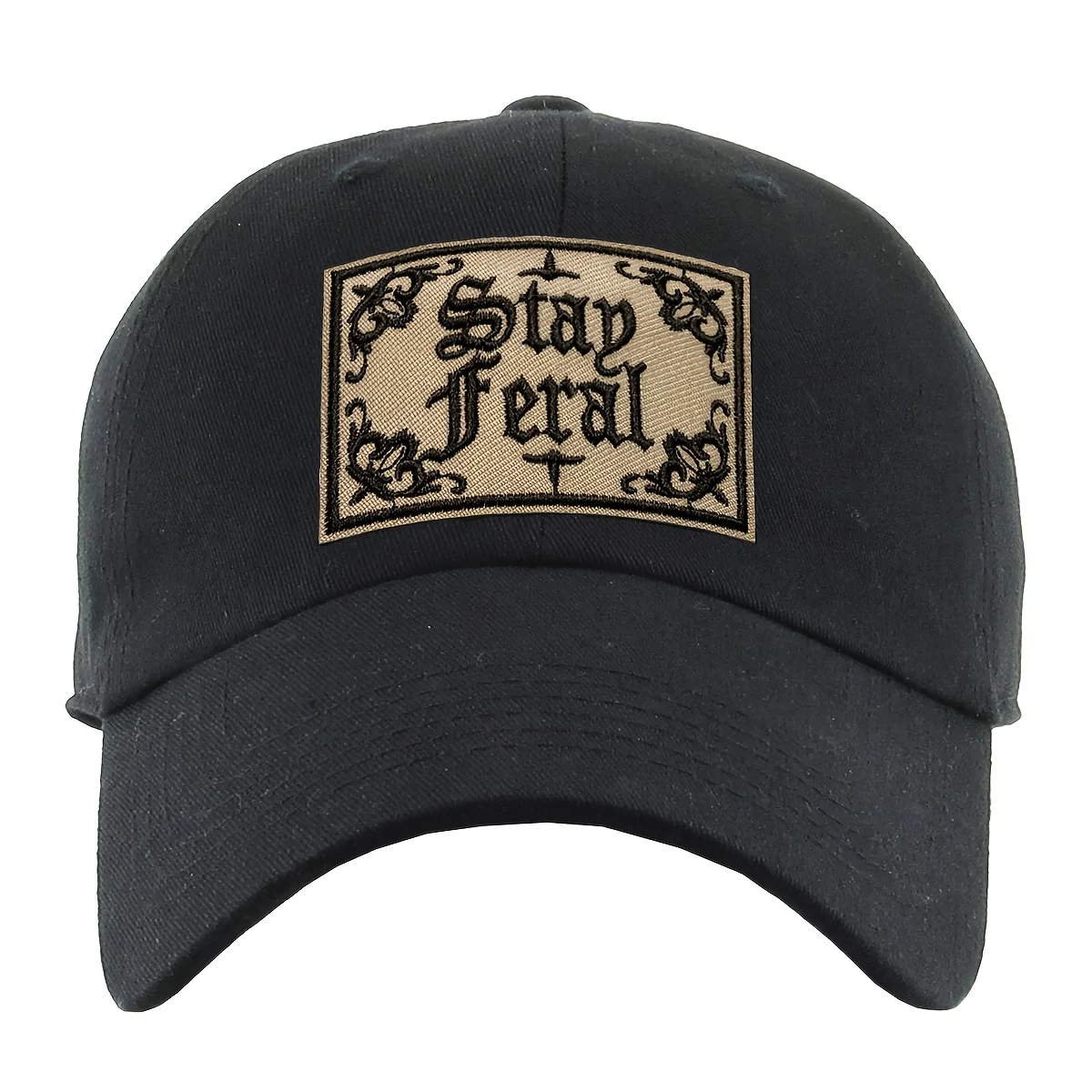 Stay Feral-Parche para planchar, parches góticos de moda - imagen 5