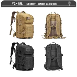 Mochila táctica MOLLE impermeable – Bolsa 3 días