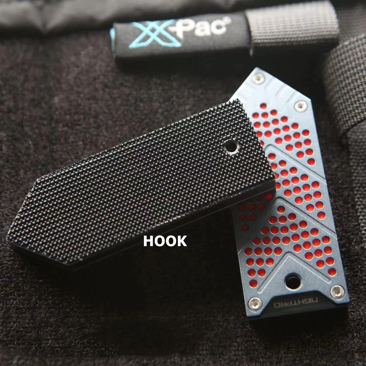 Parche luminoso de punta de flecha 'Magic Box', aleación de aluminio, colgante calado CNC, combinación táctica DIY, decoración para mochila de ropa - imagen 4