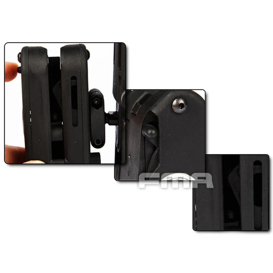 IPSC USPSA IDPA competición de tiro GR opción de velocidad Universal funda de pistola de mano derecha para equipo Airsoft de alta capa 1911 - imagen 4