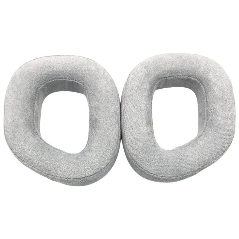 1 par almohadillas para los oídos, orejeras para auriculares HS80, almohadillas para los oídos, esponjas, funda para cojines, - imagen 2