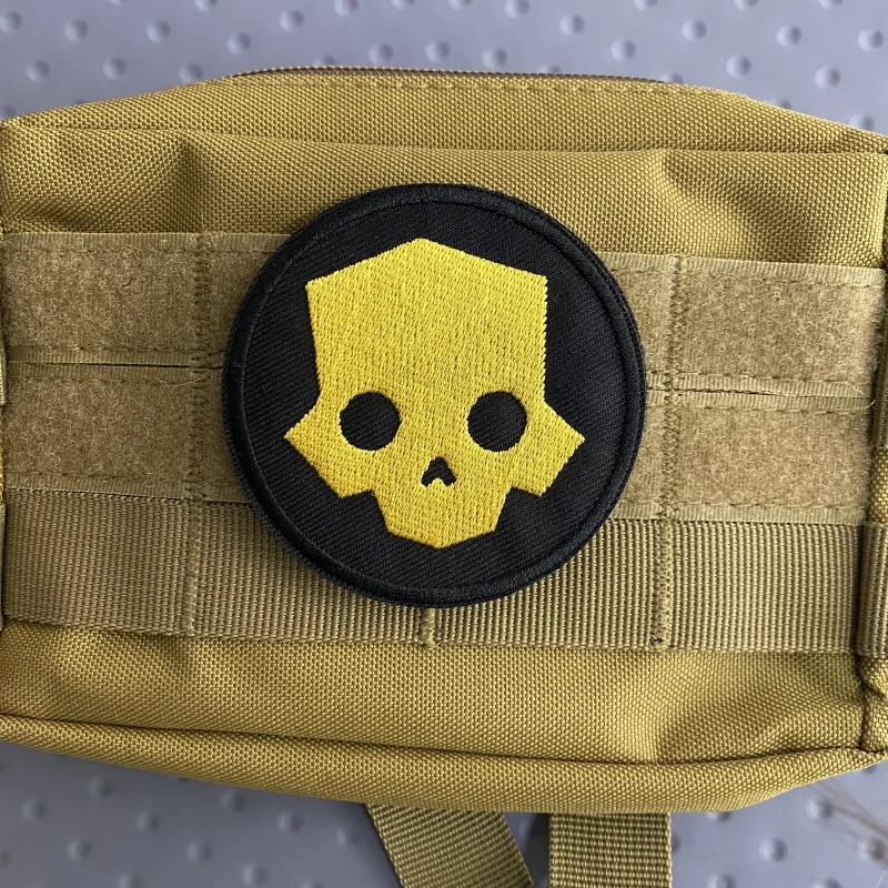 Hell Diver-pegatinas de tela con gancho y bucle para mochila, brazalete bordado de Nevre para dormir, accesorio táctico - imagen 4