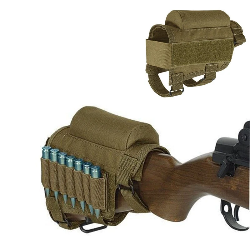 Reposacabezas táctico para rifle con bolsa de munición ajustable - imagen 5