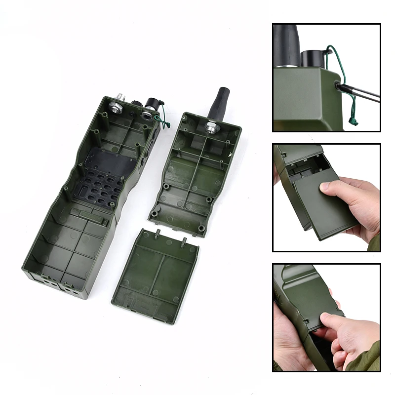 WADSN-modelo de interfono táctico PRC-152 PRC 148, caja de Radio simulada, paquete de antena sin función, modelo Virtual compatible con Baofeng UV-5R - imagen 4