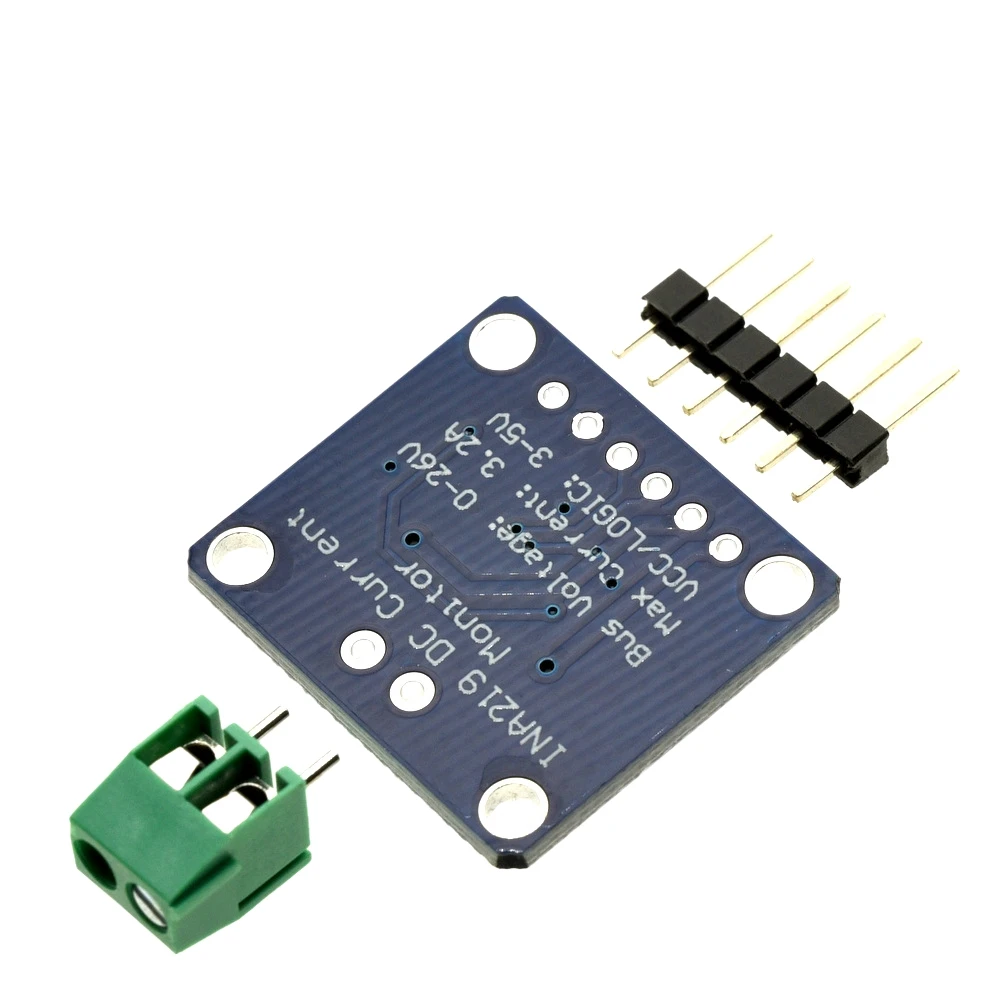 MCU-219 INA219 Interfaces I2C Módulo de sensor de monitoreo de corriente/potencia bidireccional de deriva cero - imagen 3