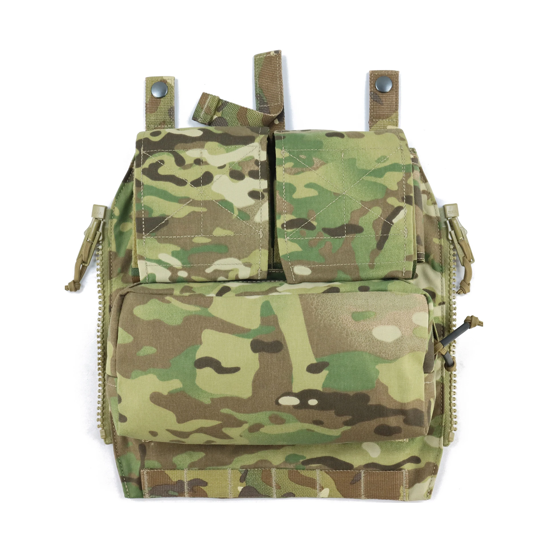 AFG-P042 ApeForceGear bolsa Panel con cremallera para portador de placa JPC 2,0 Chaleco táctico militar Molle Chaleco táctico Militar ejército - imagen 2