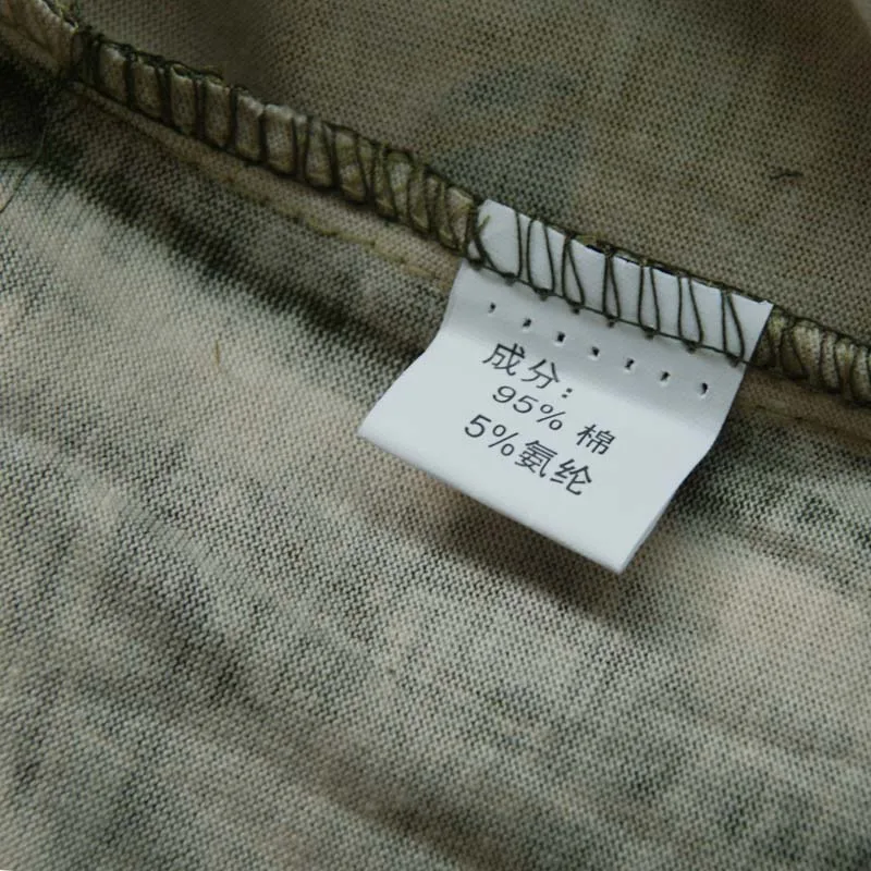 Camisa de pescador de verano de algodón, ropa deportiva cómoda antisudor, Camuflaje biónico de hierba de agua, ropa de caza - imagen 4