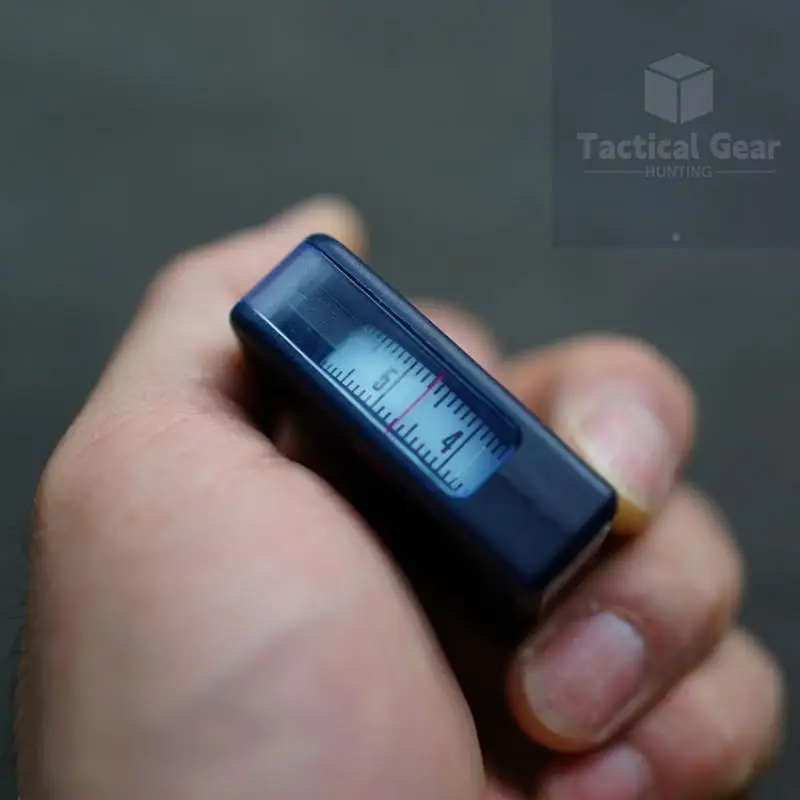 Mini cinta de acero portátil alemana, dispositivo EDC con ventana de observación, longitud de 2,5 M/2M - imagen 4