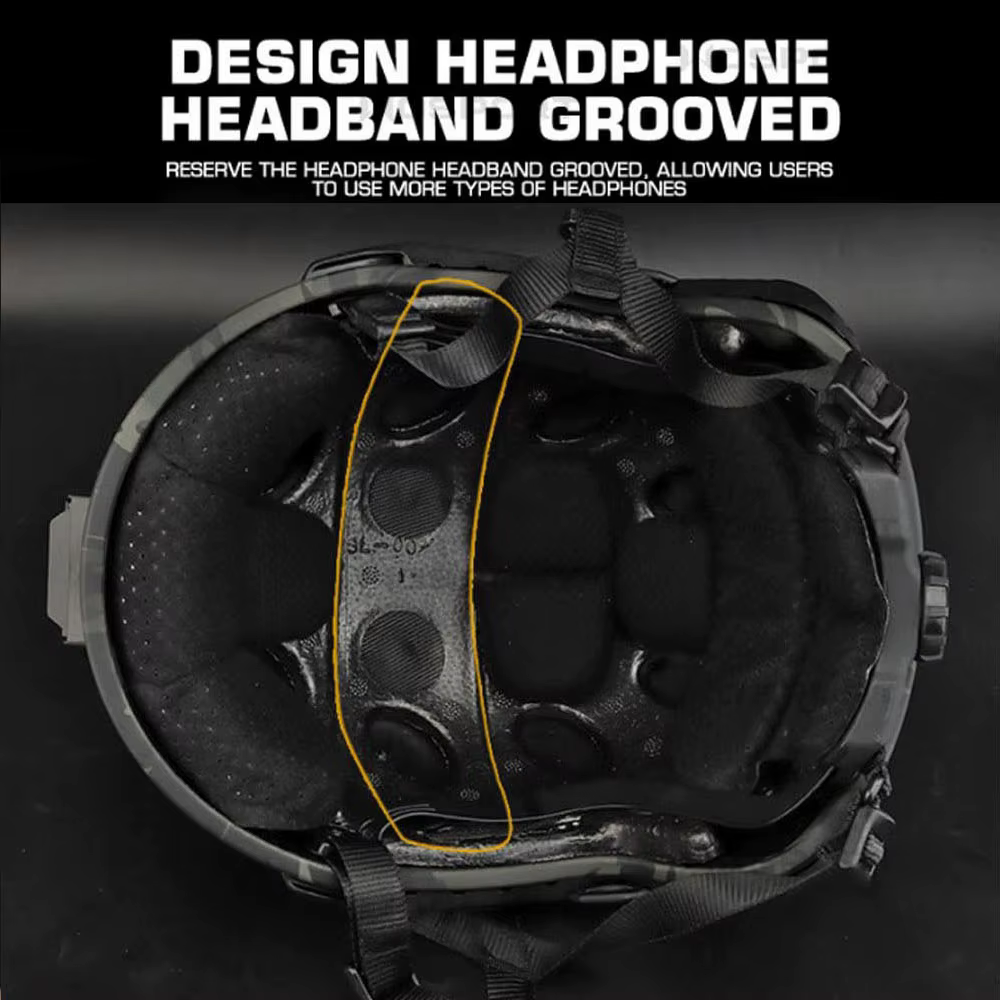 Casco táctico FAST SF Super High Cut para airsoft, protección - imagen 5