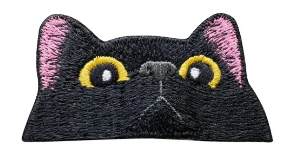 12 Embroidered 7X4CM