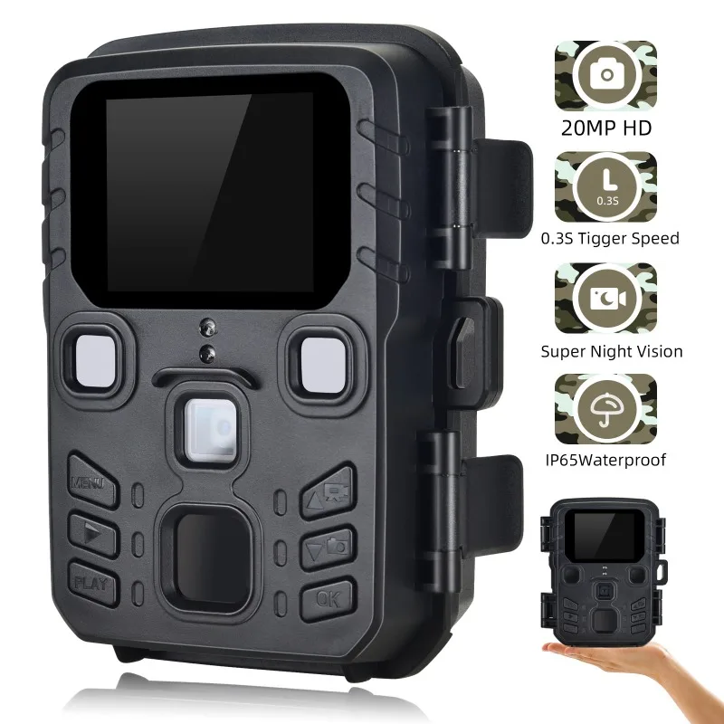 Cámara de vida silvestre 36MP 4K Trail visión nocturna trampa impermeable activada por movimiento gran angular caza al aire libre trampa de exploración natural Cam - imagen 3