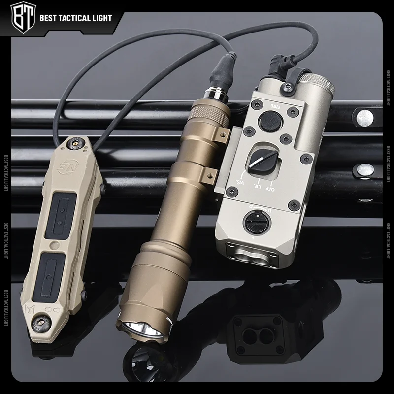 WADSN-mira de punto CQBL SF Surefir M600C/M300A, linterna de 400/600 lúmenes, accesorios para armas de caza, explorador y Airsoft - imagen 2