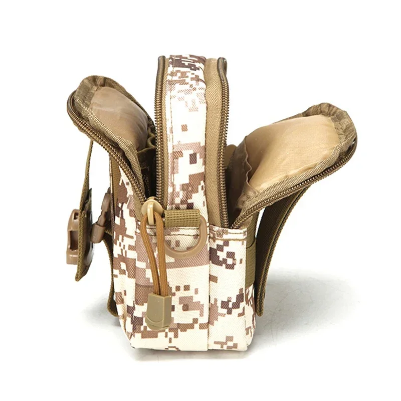 Bolsos de hombro tácticos multifuncionales para deportes al aire libre para hombre, bolso cruzado, riñoneras tácticas, bolsa para correr, bolsas para teléfono móvil - imagen 5