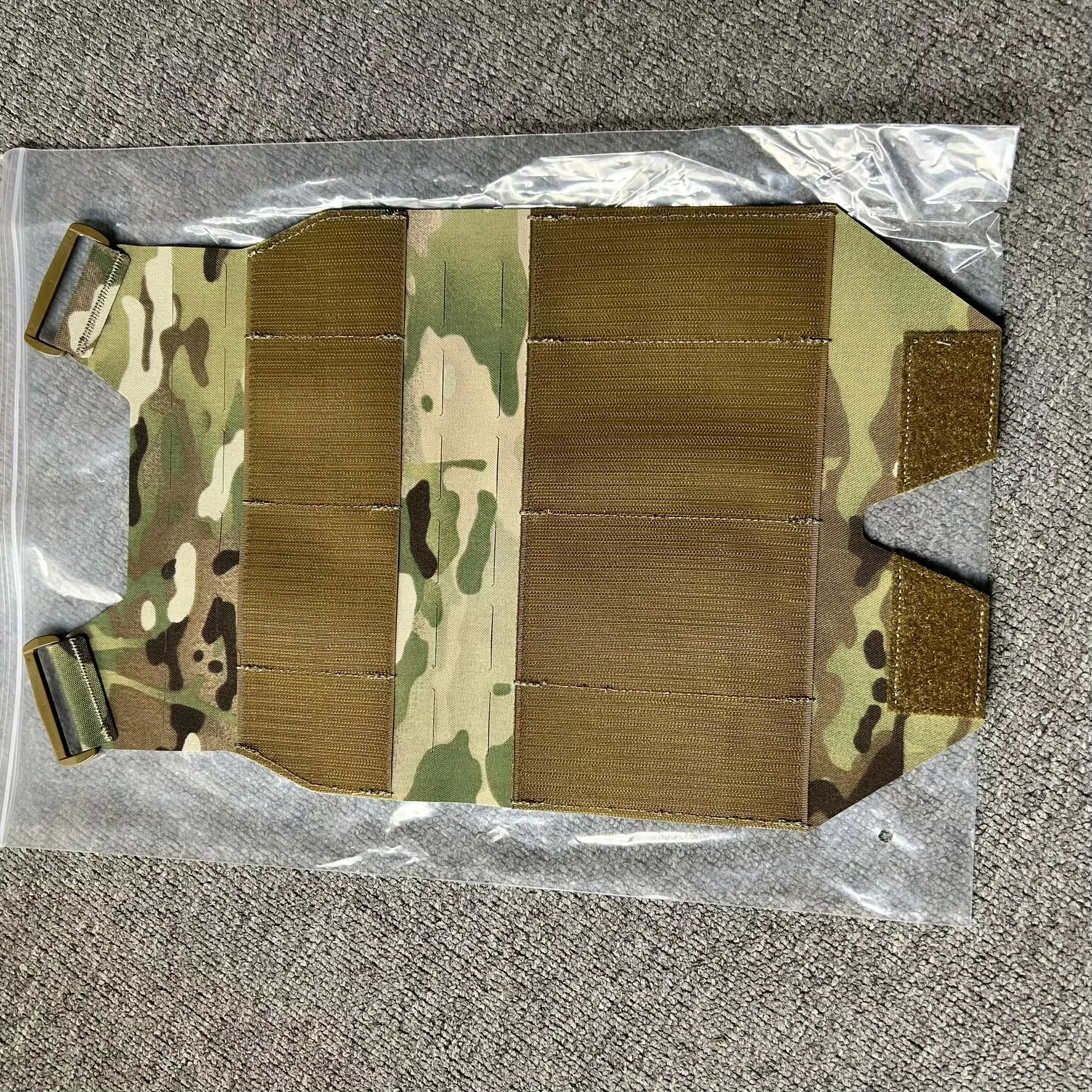 Adaptador de panel trasero de expansión MOLLE FCSK 2.0 para chalecos tácticos - Diseño de corte láser