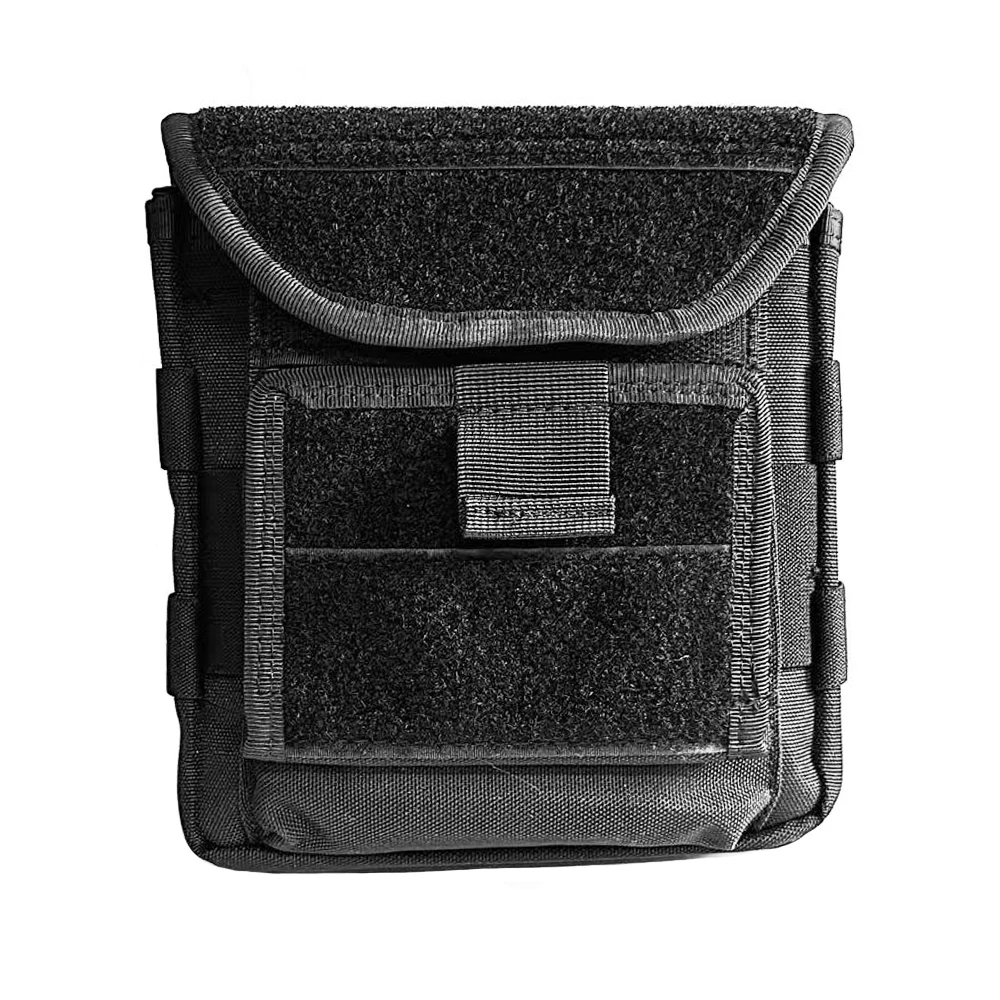 Bolsa de accesorios para sistema Molle al aire libre, bolsa táctica para mapas, bolsa de almacenamiento de artículos diversos EDC, riñonera Molle