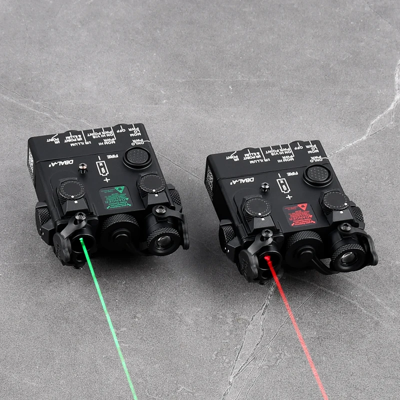 WADSN- DBAL-A2 de Metal táctico, iluminación IR, indicador estroboscópico LED, Airsoft, punto rojo y verde, láser Dbal IR VCSEL, linterna de caza - imagen 5