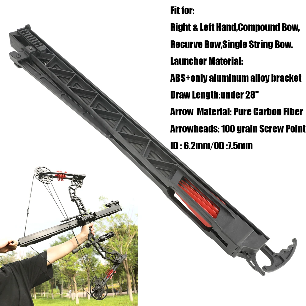 Lanzador de flechas para arco compuesto con mira láser de caza - imagen 5