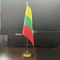 Bandera escritorio Lituania – Nacional para mesa o despacho