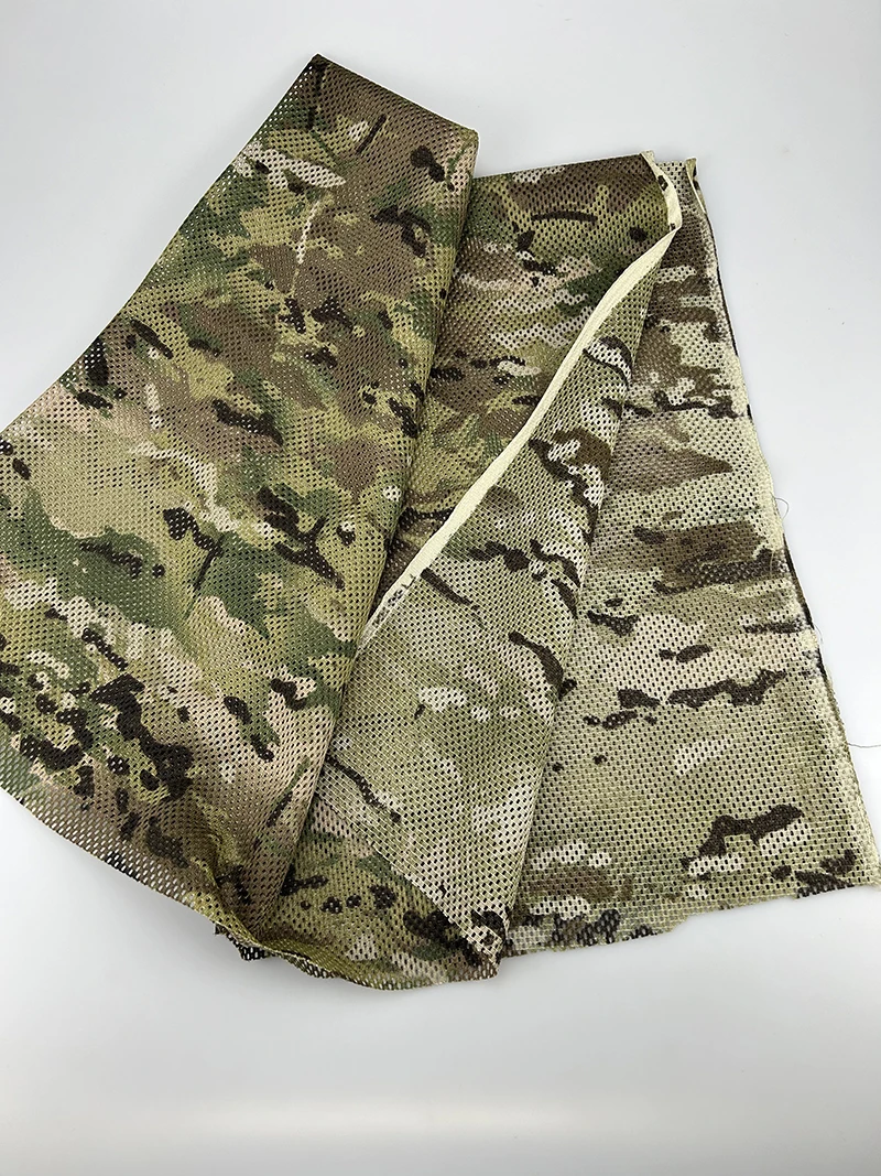 Tela de malla de camuflaje DIY engrosada, resistente al desgaste para bolsas, chalecos, fundas para casco y ropa de equipo táctico - imagen 5