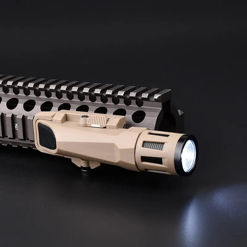 Arma táctica Airsoft, linterna WML X WMLX para Rifle AR15 de 20mm, luz estroboscópica, luces LED blancas - imagen 4