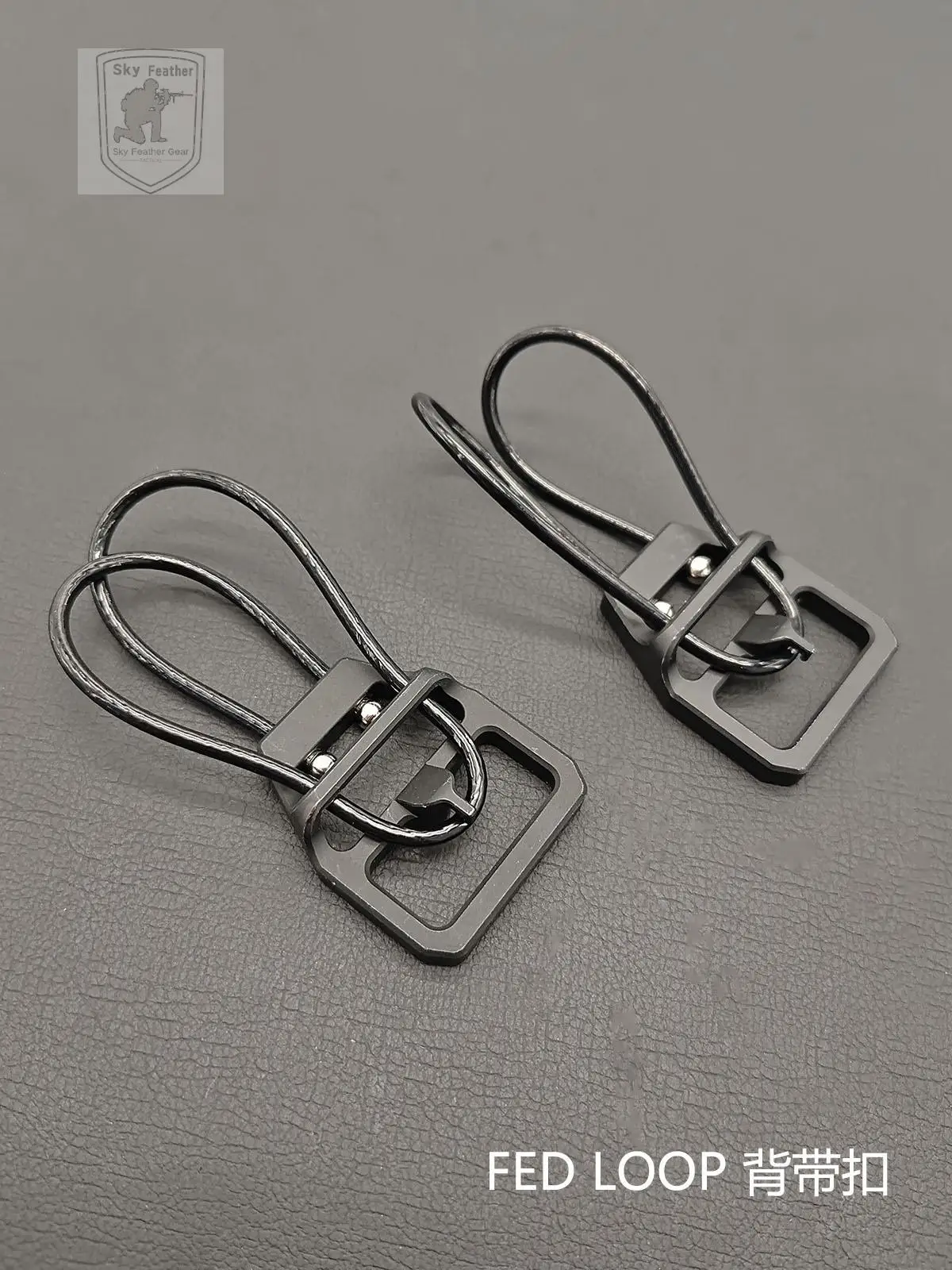 Hebilla de correa exterior de nailon, hebilla de alambre de Metal, hebilla en U - imagen 5