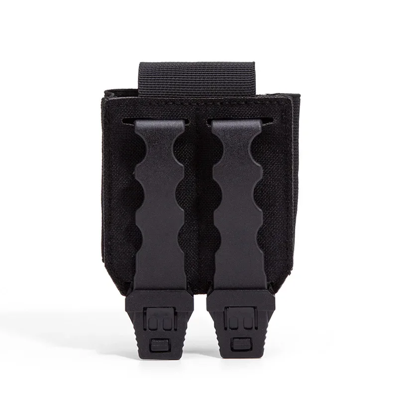 Bolsa táctica para esposas 500D, funda de cintura de perfil bajo, funda, cinturón de servicio, chaleco, aplicación de la ley, caza al aire libre, bolsa de cinturón MOLLE - imagen 4