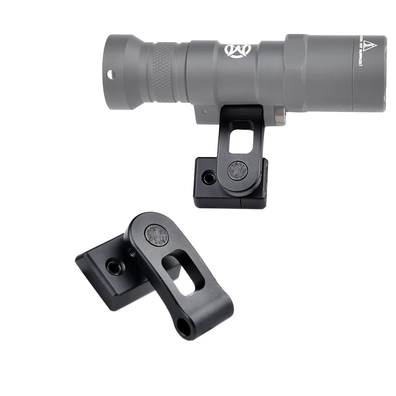 Casco táctico M300 M600, Base de luz Airsoft, arma, linterna Scout, montaje rápido, caza - imagen 2