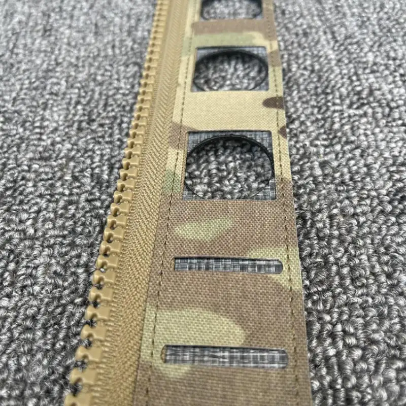 Adaptador de cremallera de empalme trasero Molle para exteriores, cremallera de bolsillo trasero Fcpc para chaleco de caza, accesorios de cremallera para mochila Fcsk 3,0 - imagen 4