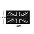 UK Embroidered Black