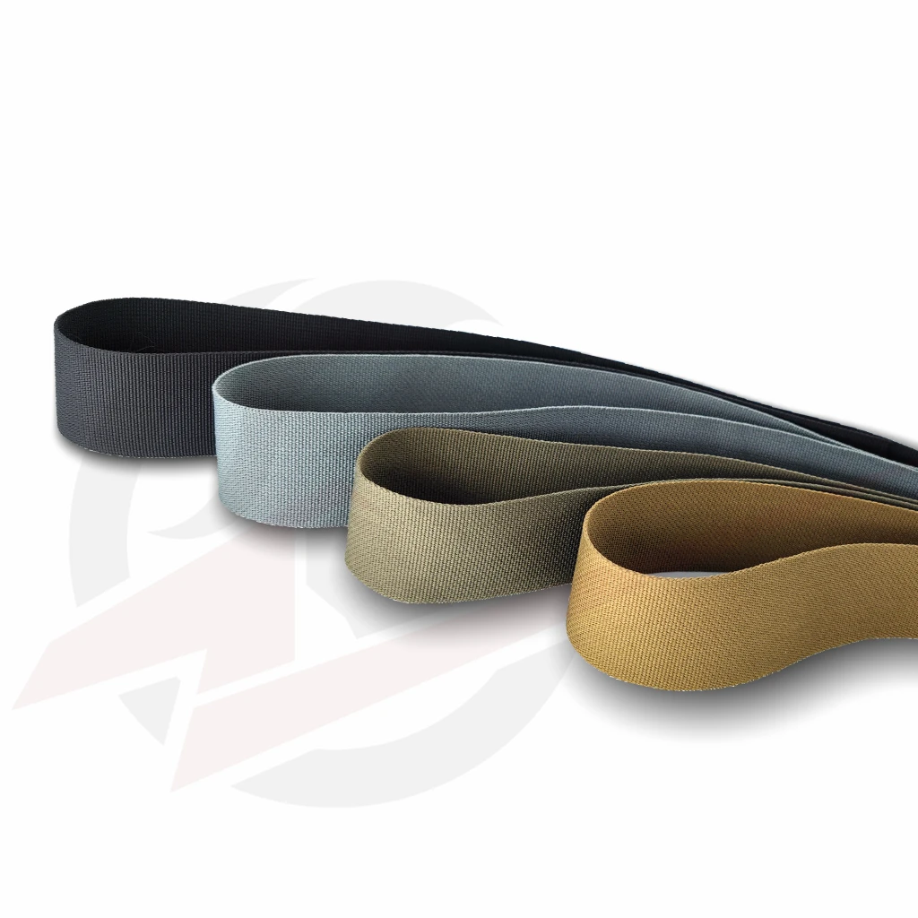 Cinturón táctico de 1M de longitud, cinta MOLLE mate de Color sólido, 20/25/38/45/50mm de ancho - imagen 4