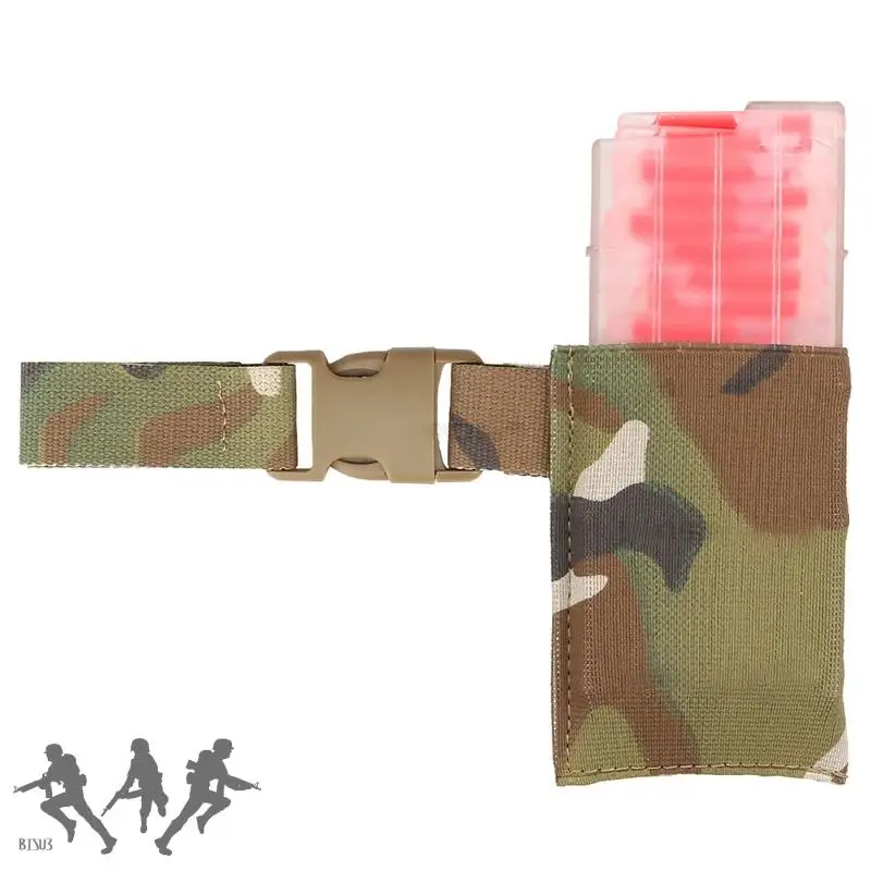 Dispensador de luz de marcado táctico, bolsa elástica montada en cinturón, etiqueta fluorescente, palos de señal de iluminación brillante, accesorios de caza - imagen 5