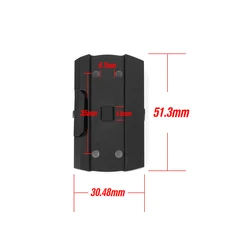 Soporte riel Picatinny SPECPRECISION para mira R5 CF