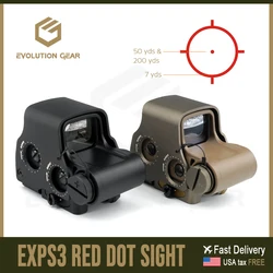 Evolution Gear EXPS3 558 GEN II Red Dot Sight Visión nocturna 20 mm Weaver RifleScope con marcado original