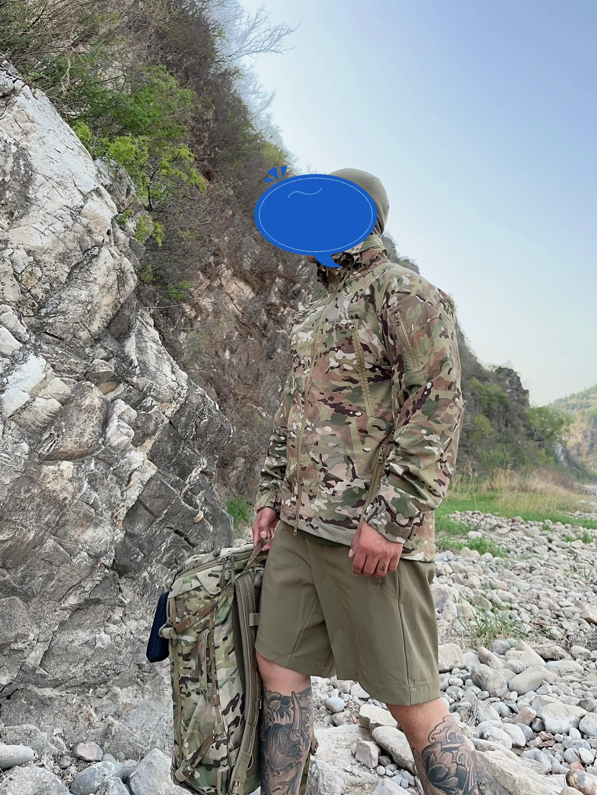 Chaqueta táctica elástica de cuatro lados para exteriores, chaqueta de concha suave, primavera y otoño - imagen 3