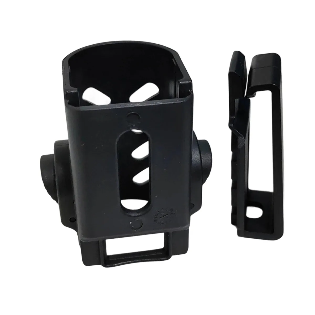 Cinturón táctico de polímero Molle, soporte para linterna, funda, funda, bolsa para antorcha, estante, accesorio para equipo de caza - imagen 5