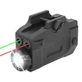 with red green laser