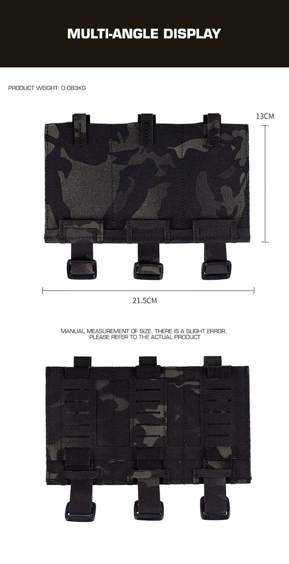 Panel con sistema MOLLE