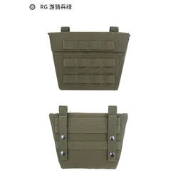 Bolsa táctica MOLLE portaplacas abdomen – Panel ventral chaleco