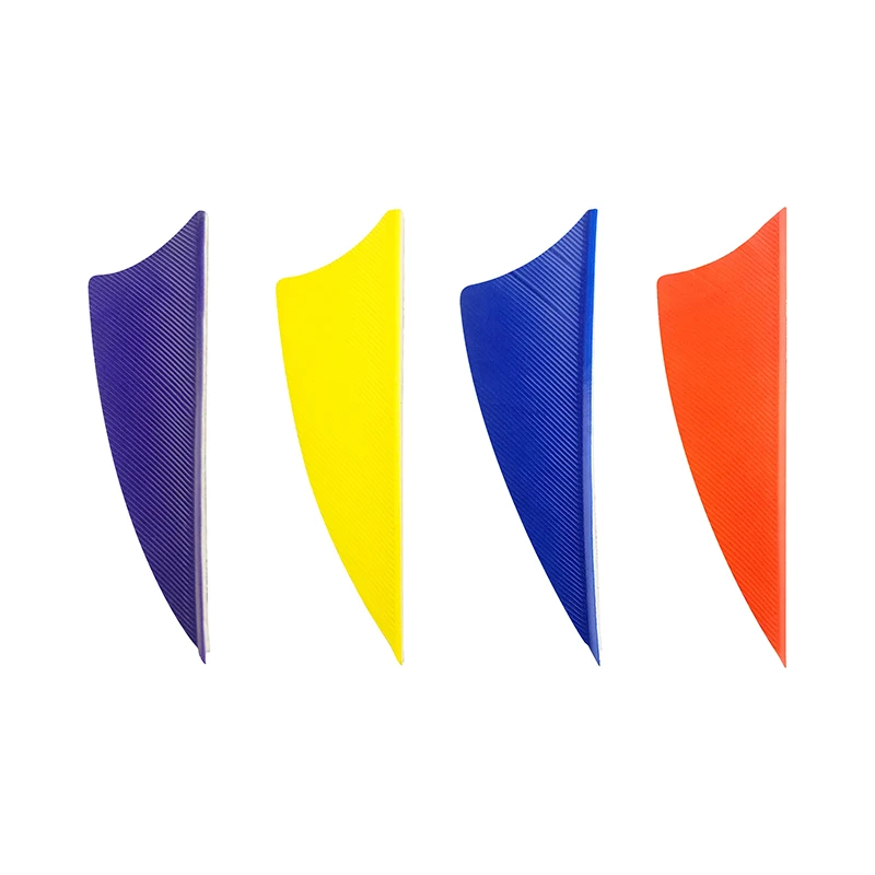 50 Uds paletas de flecha 2 pulgadas pluma de flecha de pavo flecha de ala derecha DIY tiro con arco Fletching arco recurvo caza tiro objetivo Acc - imagen 2