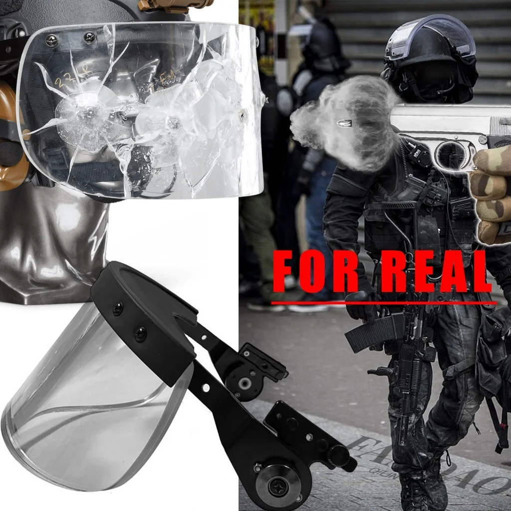 MICH/ACH Casco a prueba de balas NIJ Nivel IIIA+, soporte NVG de aleación de aluminio mejorado y riel ARC, tamaño de cabeza ajustable, cojín interior suave - imagen 5