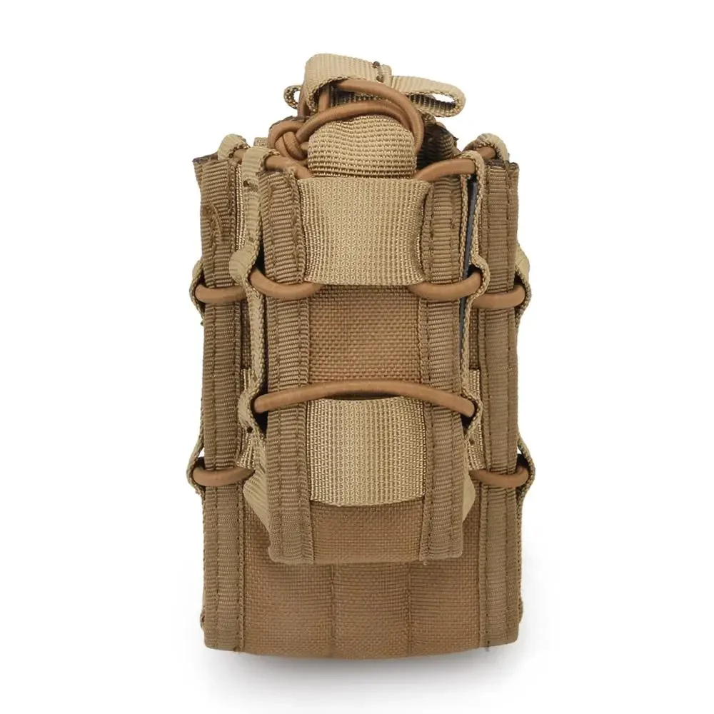 Bolsa táctica Molle doble para revistas M4 M14 AK, accesorios de caza para Rifle, estuche para revistas de tiro para caza y Painball