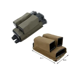 TMC Single M4+Double 9Mm Mag Doble Pistola Mag Bolsa para Chaleco Táctico Sistema Molle