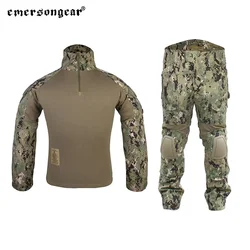 Emersongear-traje y pantalones tácticos de combate Gen2, conjuntos de uniformes, trajes de entrenamiento para hombre, caza al aire libre, senderismo, Camping, SportsAOR2