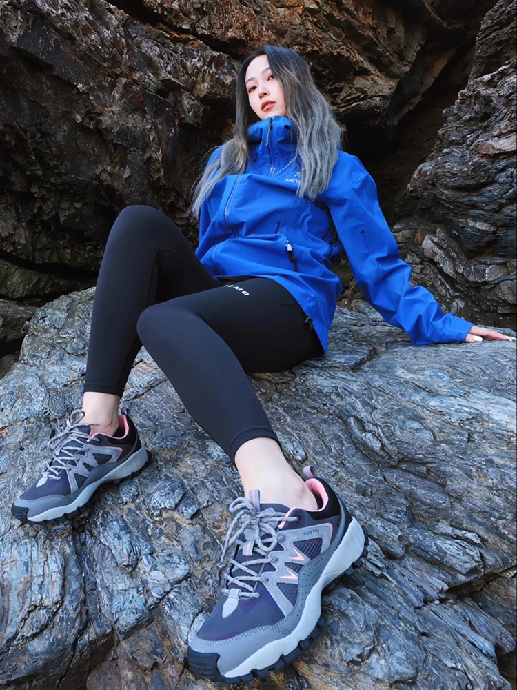 Zapatos HUMTTO Trail, zapatos de trekking para mujer, tenis informales, zapatos de senderismo, zapatillas ligeras para escalar al aire libre, tobillo transpirable - imagen 4