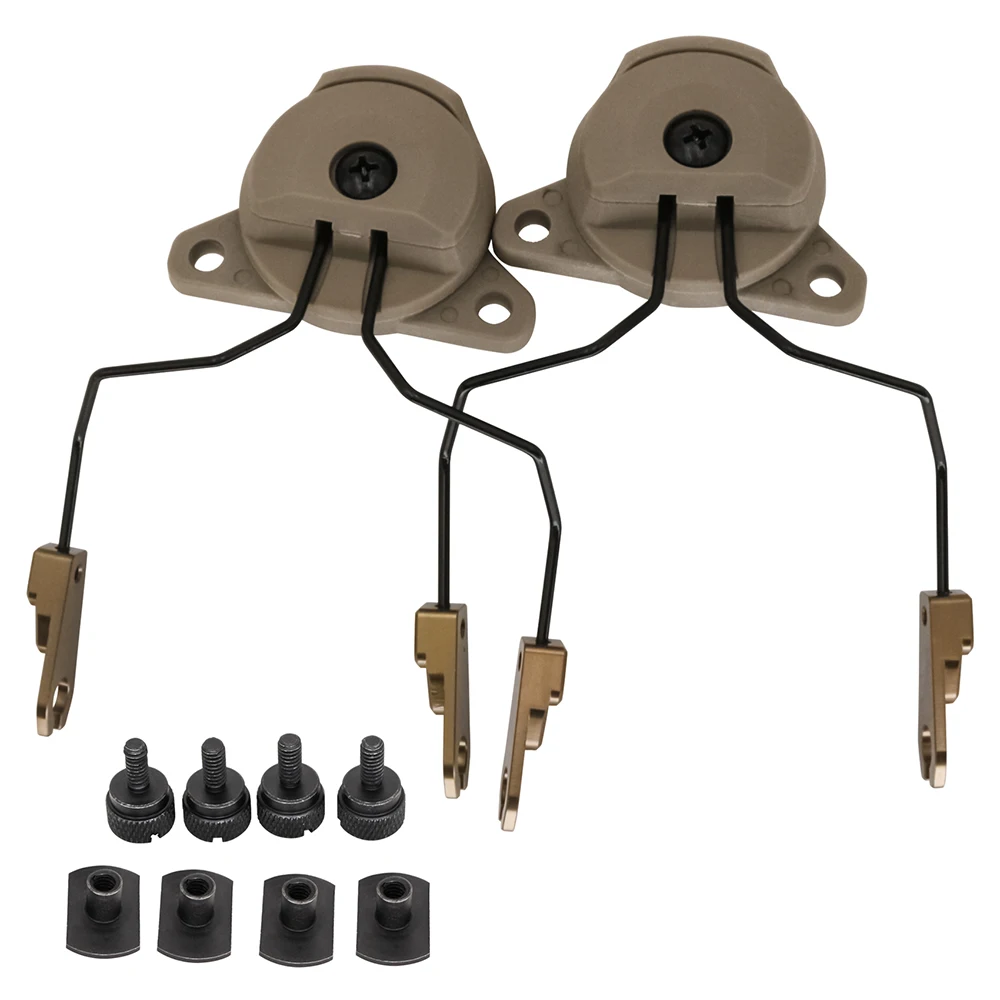 Soporte de auriculares táctico SORDIN para casco de equipo Wendy, riel para auriculares MSA SORDIN, orejeras electrónicas, auriculares de tiro Airsoft - imagen 4