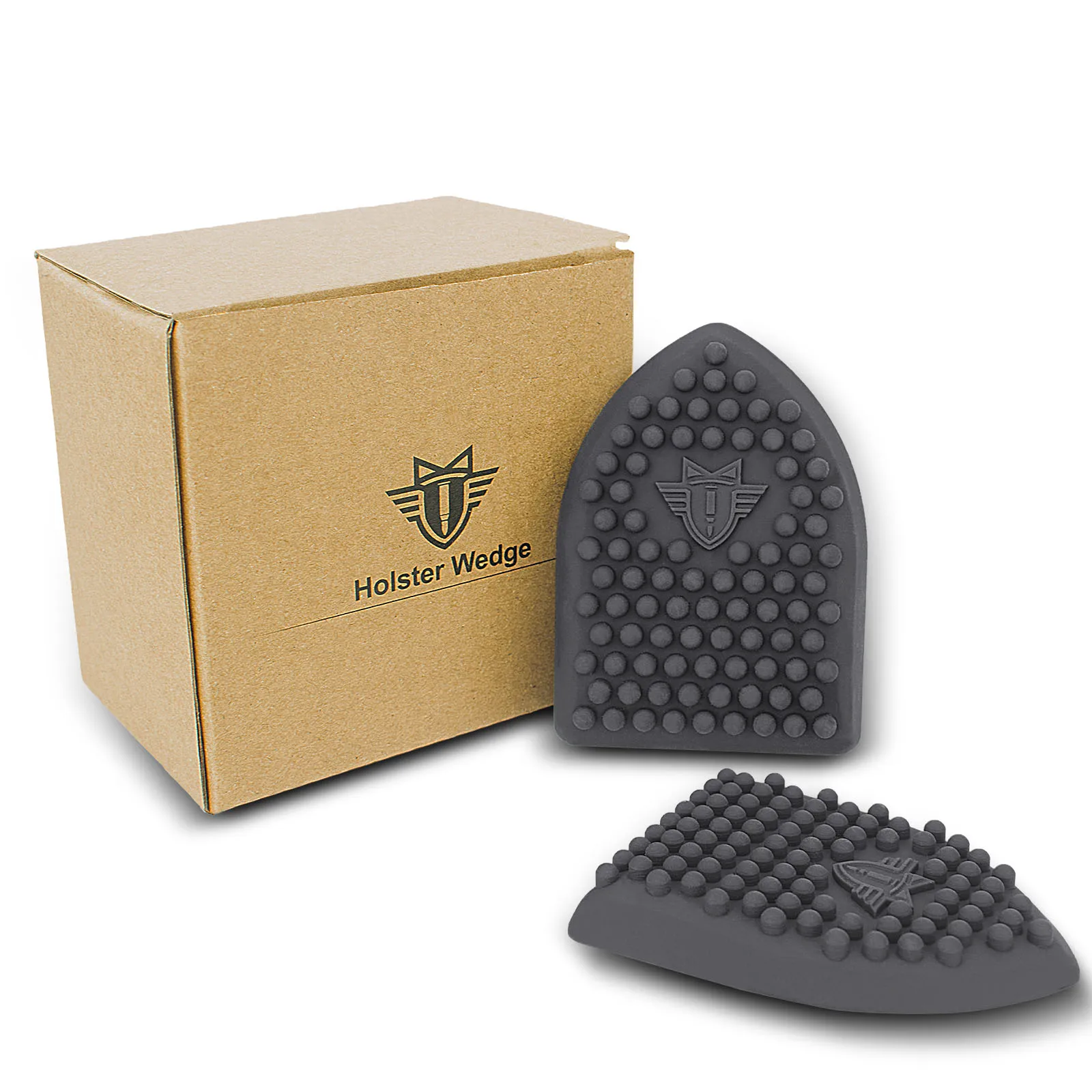 Almohadilla Universal para funda de pistola, almohadilla de silicona IWB, cojín de transporte oculto para dientes, almohadilla antideslizante para pistola, amortiguador táctico, 2/4 Uds. - imagen 4